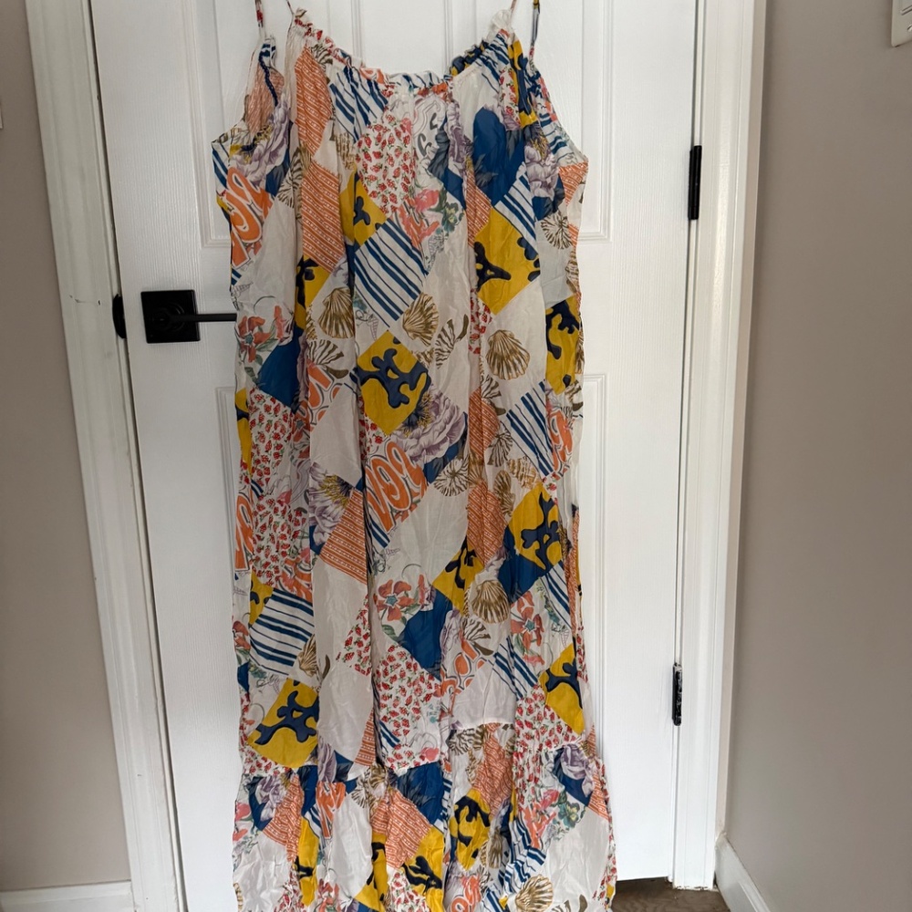 Anthropologie "The Malika" printed maxi dress - Picture 3 of 4